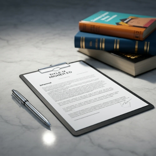 Title IX Higher Ed: Informal Resolution Facilitators