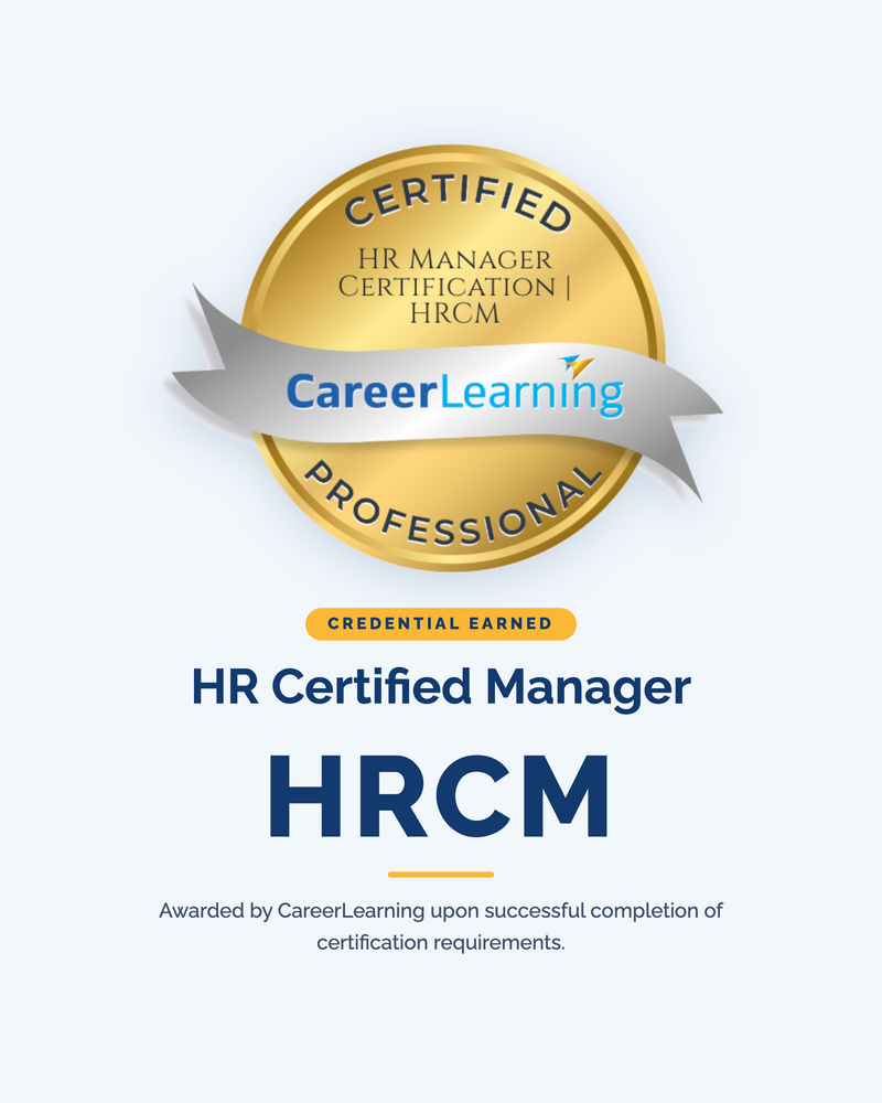 Course Certificate Example