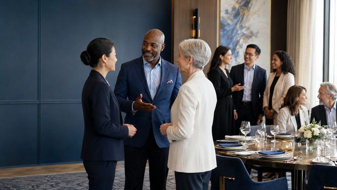 Business Networking and Dining Etiquette: A Two-Part Series